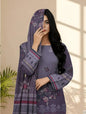 3 Pcs Women's Unstitched Printed Suit