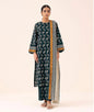 3 Pcs Women's Unstitched Printed Suit