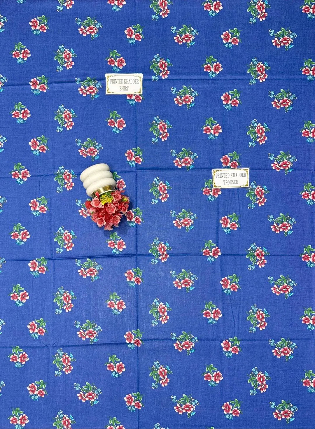 2 Pcs Women's Unstitched Printed Suit